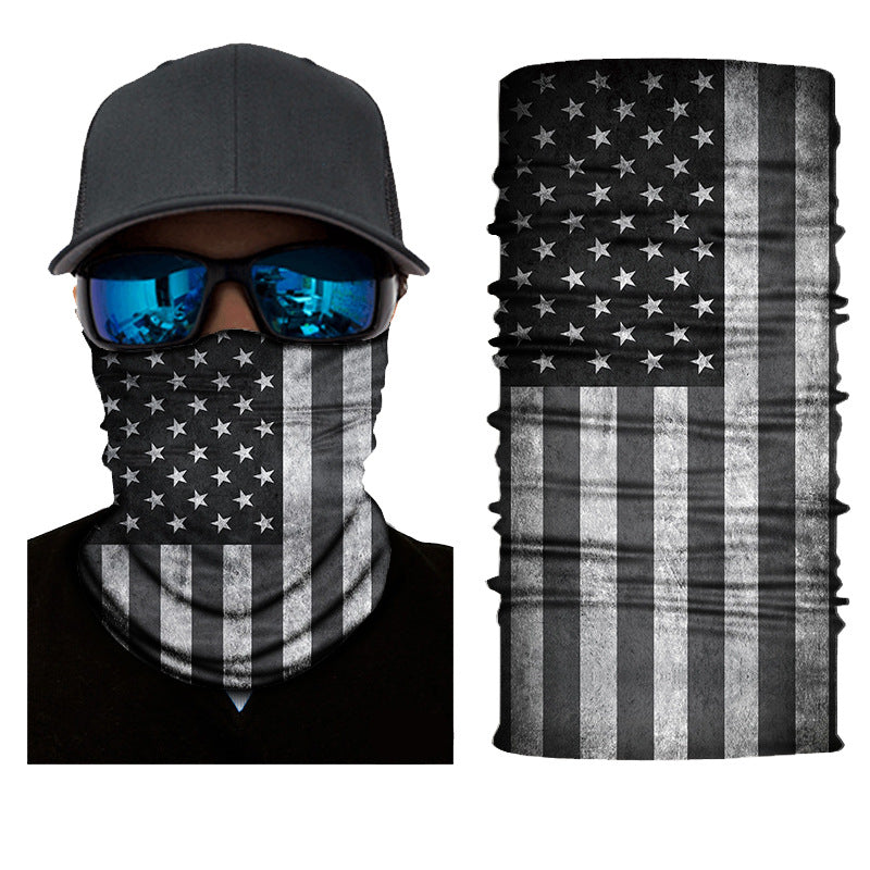 Camouflage Neck Gaiters Bandanas Fabric Cycling Motorcycle Fashion Face Masks