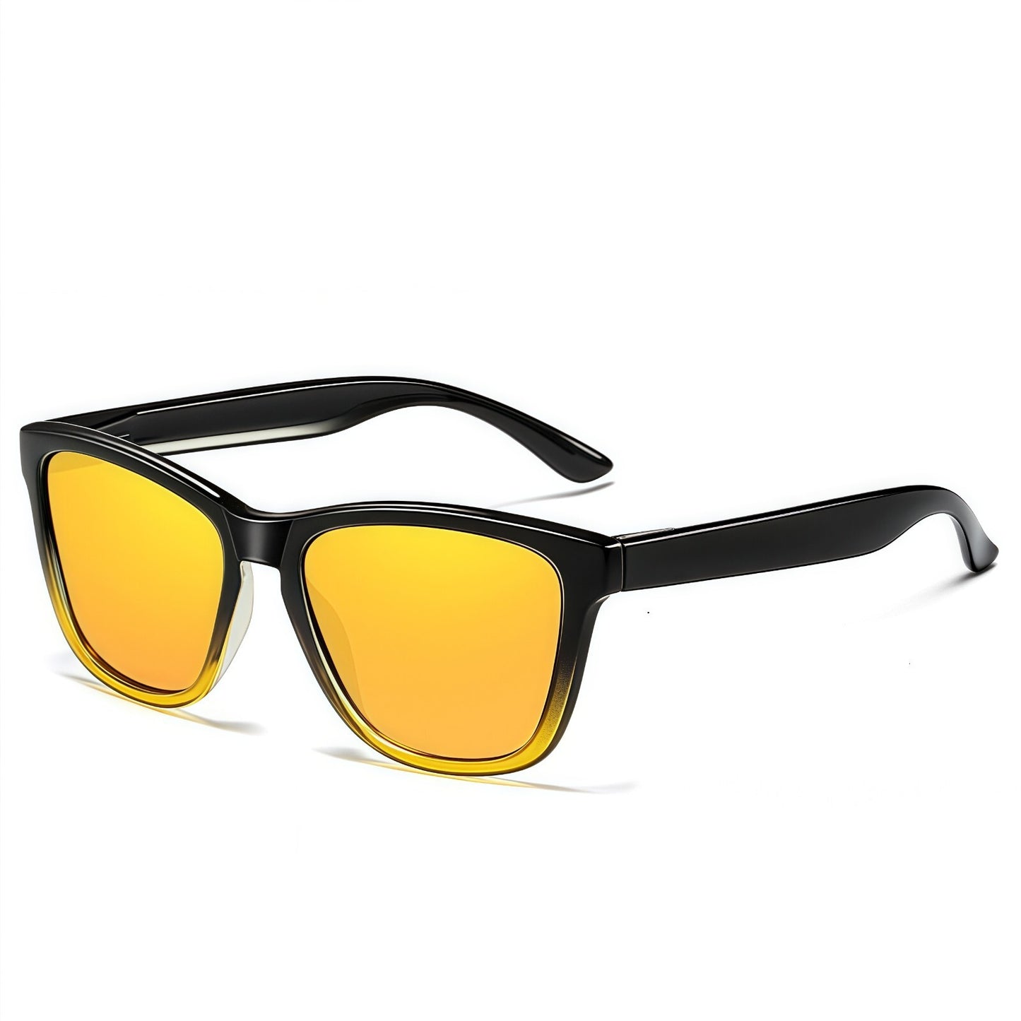 Men Gradient Color Lightweight UV400 Driving Anti-Glare HD Polarized Sunglasses # 0717