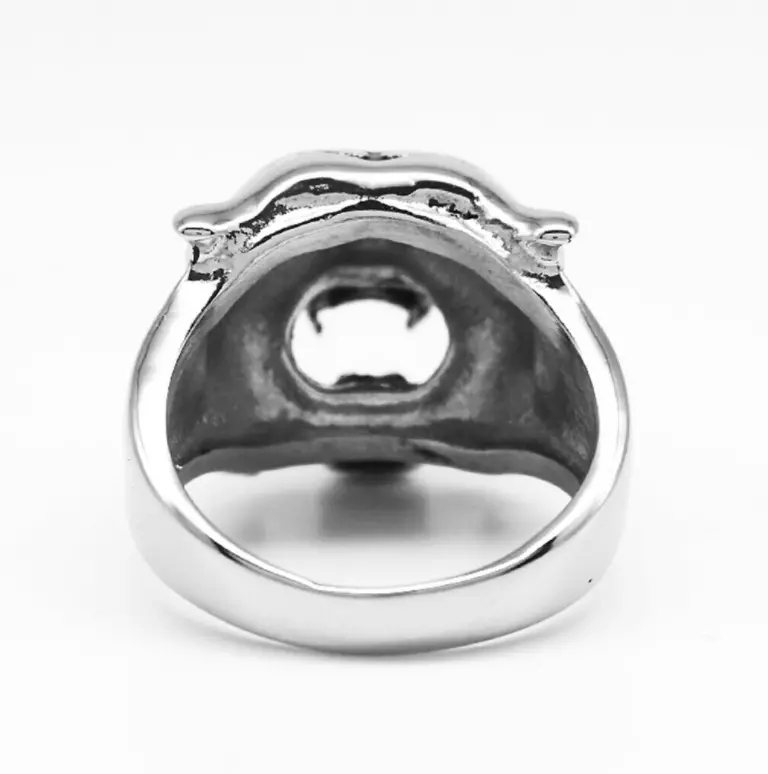 Men Tiger Head Symbol of Courage Leadership Wealth Strength Animal Engraved Ring # R31