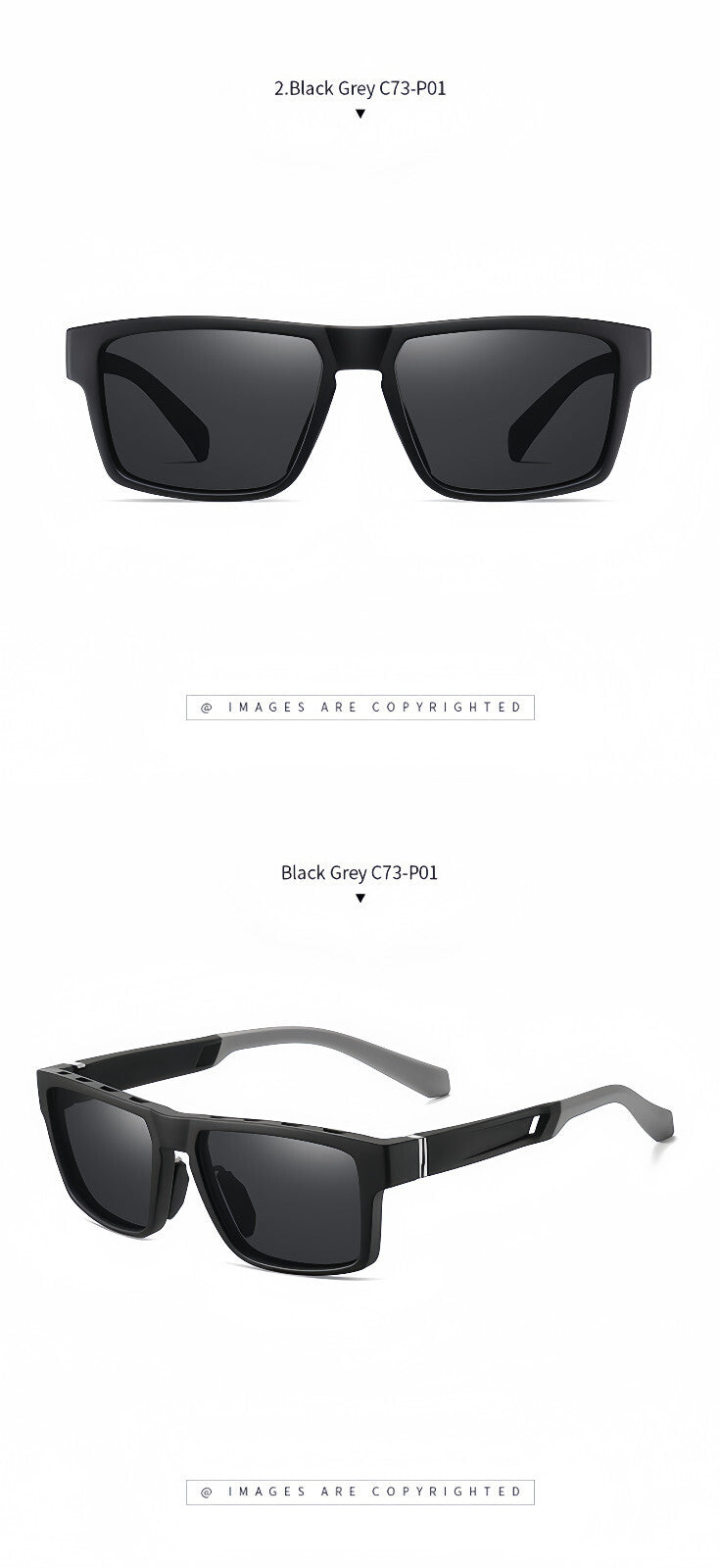 Men Polarized Sports Sunglasse Anti-Fog Vent Hole Design Cycling Running Driving # TR7521