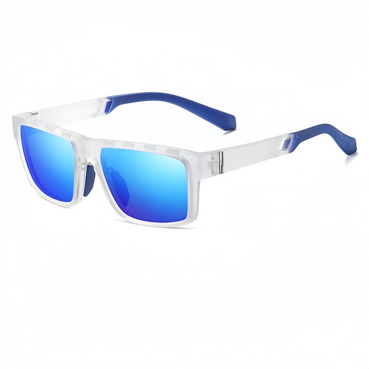 Men Polarized Sports Sunglasse Anti-Fog Vent Hole Design Cycling Running Driving # TR7521