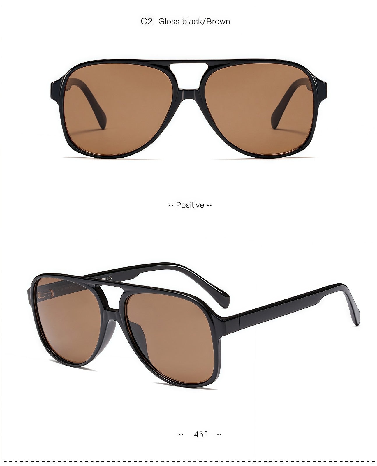 Men Anti-Glare Polarized Aviator Sunglasses UV400 Driving Fishing Sports Travel # 95144