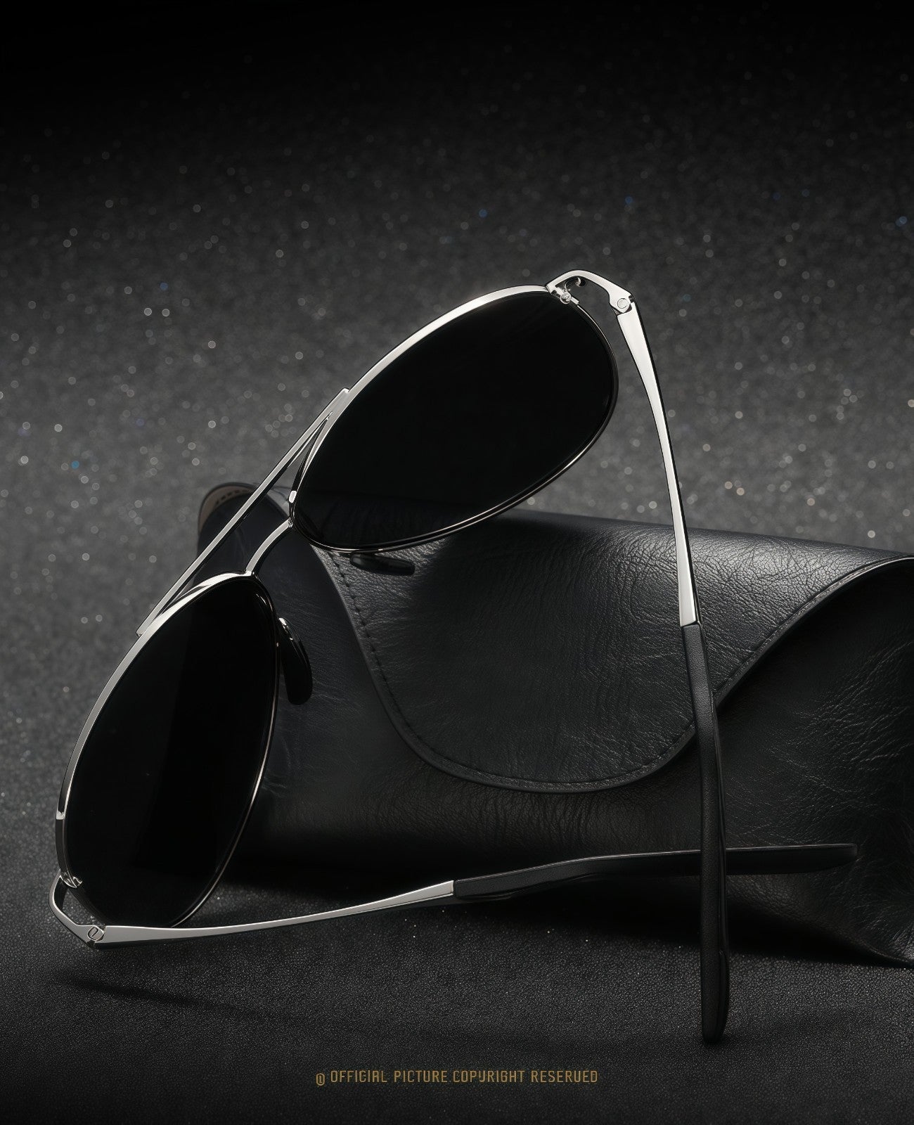 Men’s Polarized Aviator Sunglasses UV400 Metal Driving Outdoor Sports Daily Wear # 0971