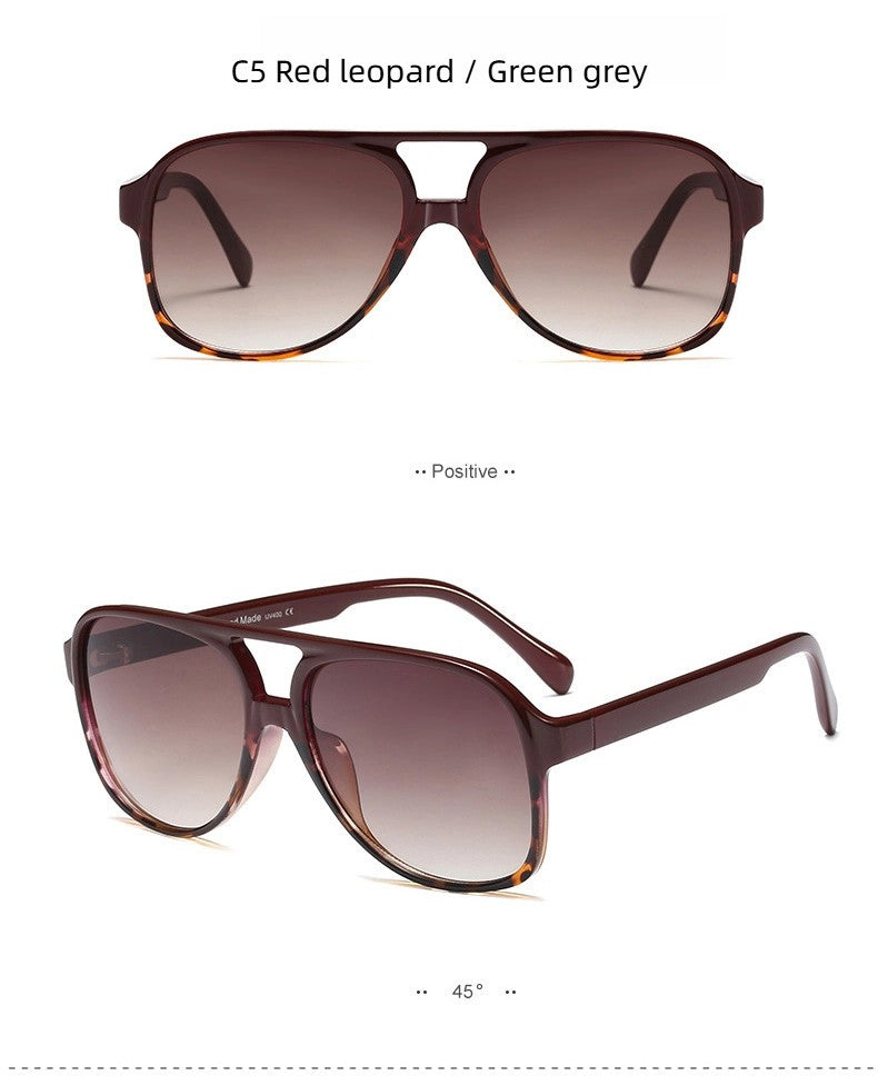 Men Anti-Glare Polarized Aviator Sunglasses UV400 Driving Fishing Sports Travel # 95144