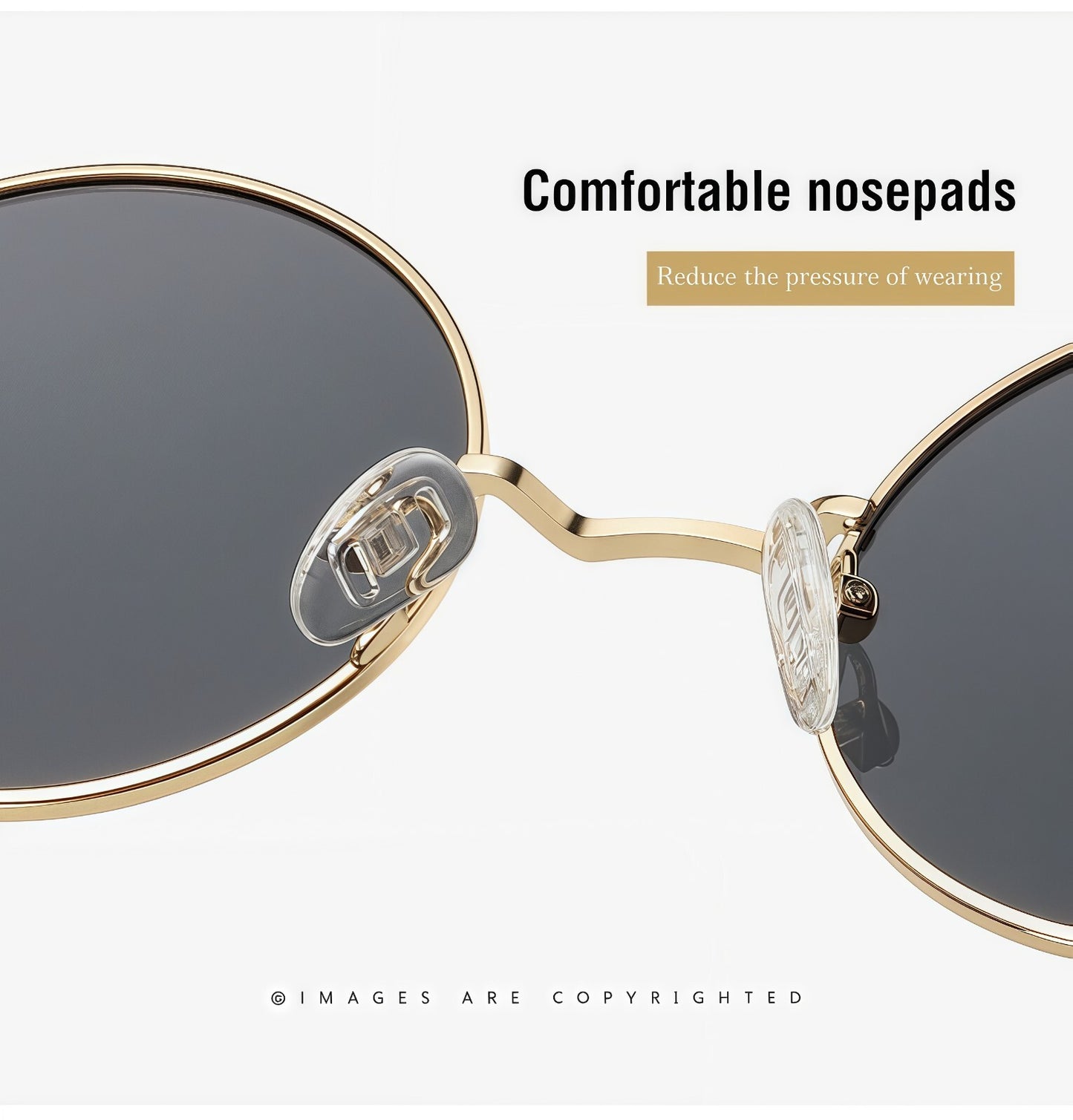 Men Retro Lightweight Circle Round Sunglasses UV400 Anti-Glare Hippie Aesthetics # 801