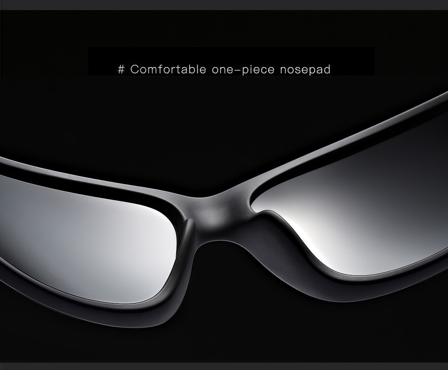 Men HD Polarized UV400 Anti-Glare Wrap Around Sports Driving Sunglasses Cycling # 201910
