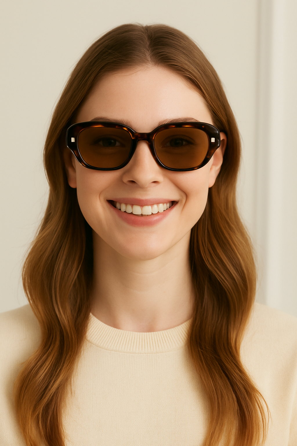 Women's Polarized Sunglasses Square Retro Rivet UV400 Anti-Glare Outdoor Driving # BC9103