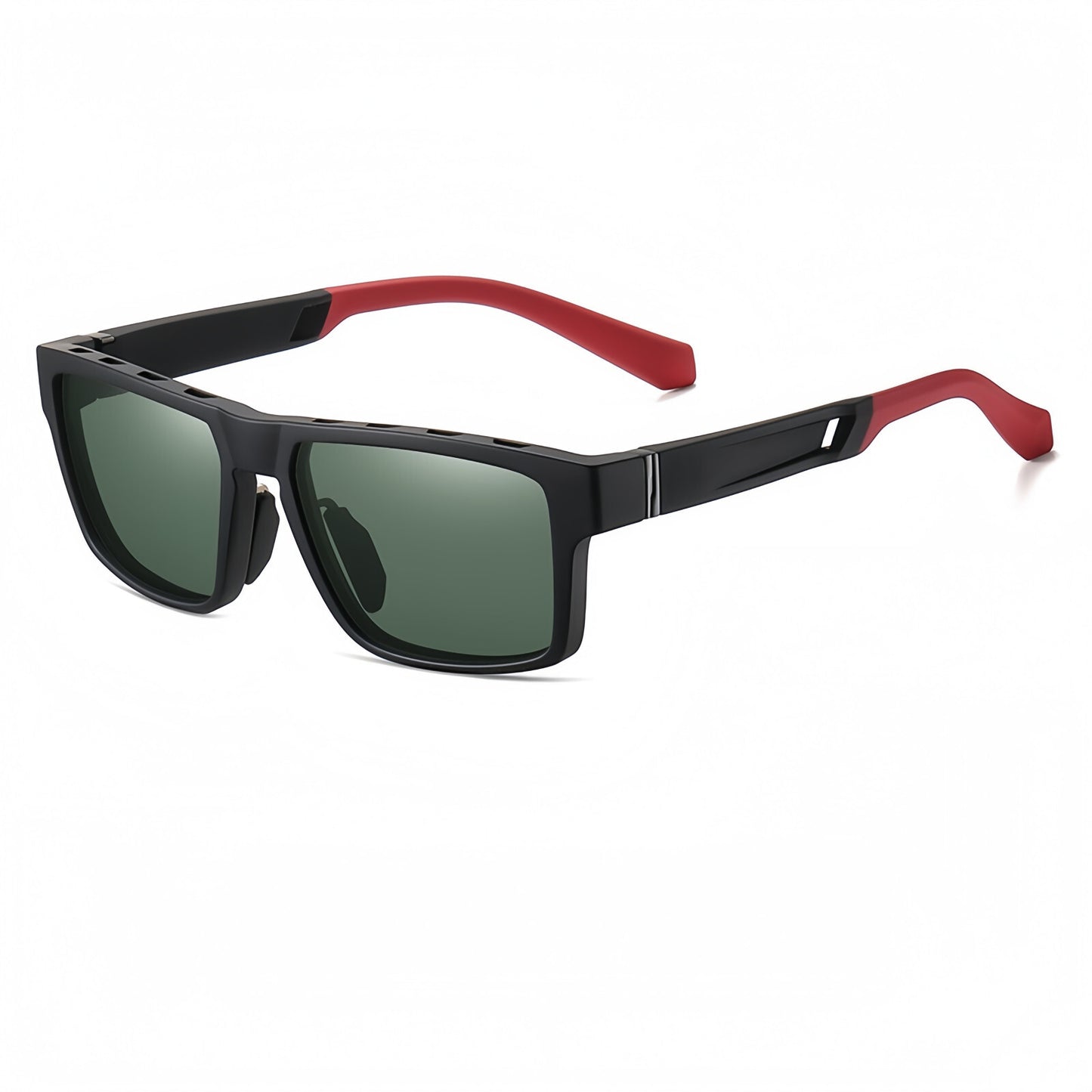 Men Polarized Sports Sunglasse Anti-Fog Vent Hole Design Cycling Running Driving # TR7521