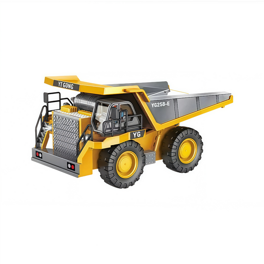 Remote Control Multi-Terrain Dump Truck Tipper Loader Bulldozer RC Toy Boys Gift