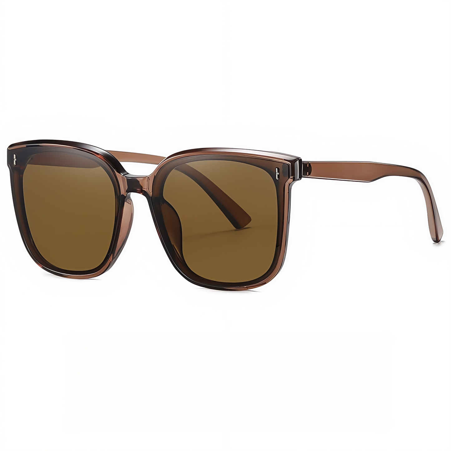Women Stylish Outdoor Polarized Square Sunglasses UV400 Lightweight & Anti-Glare # TR6304