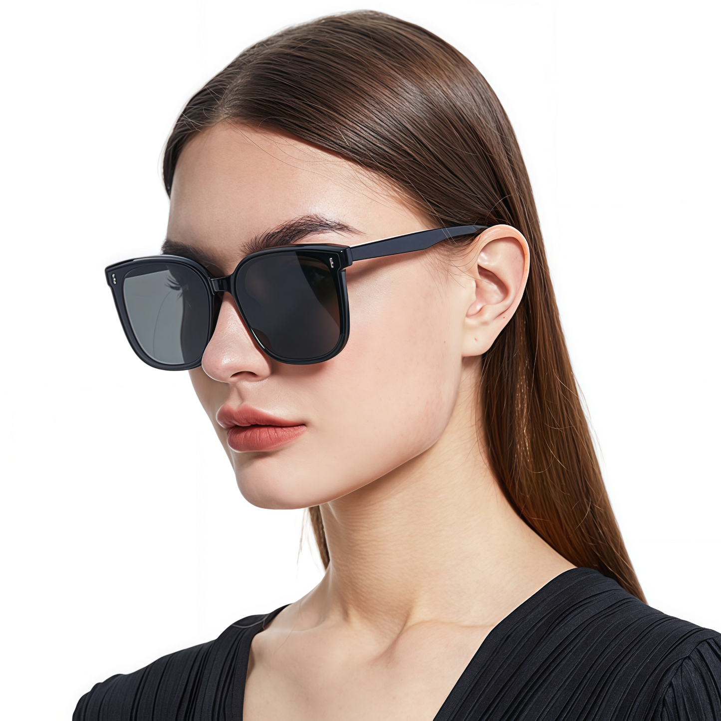 Women Stylish Outdoor Polarized Square Sunglasses UV400 Lightweight & Anti-Glare # TR6304
