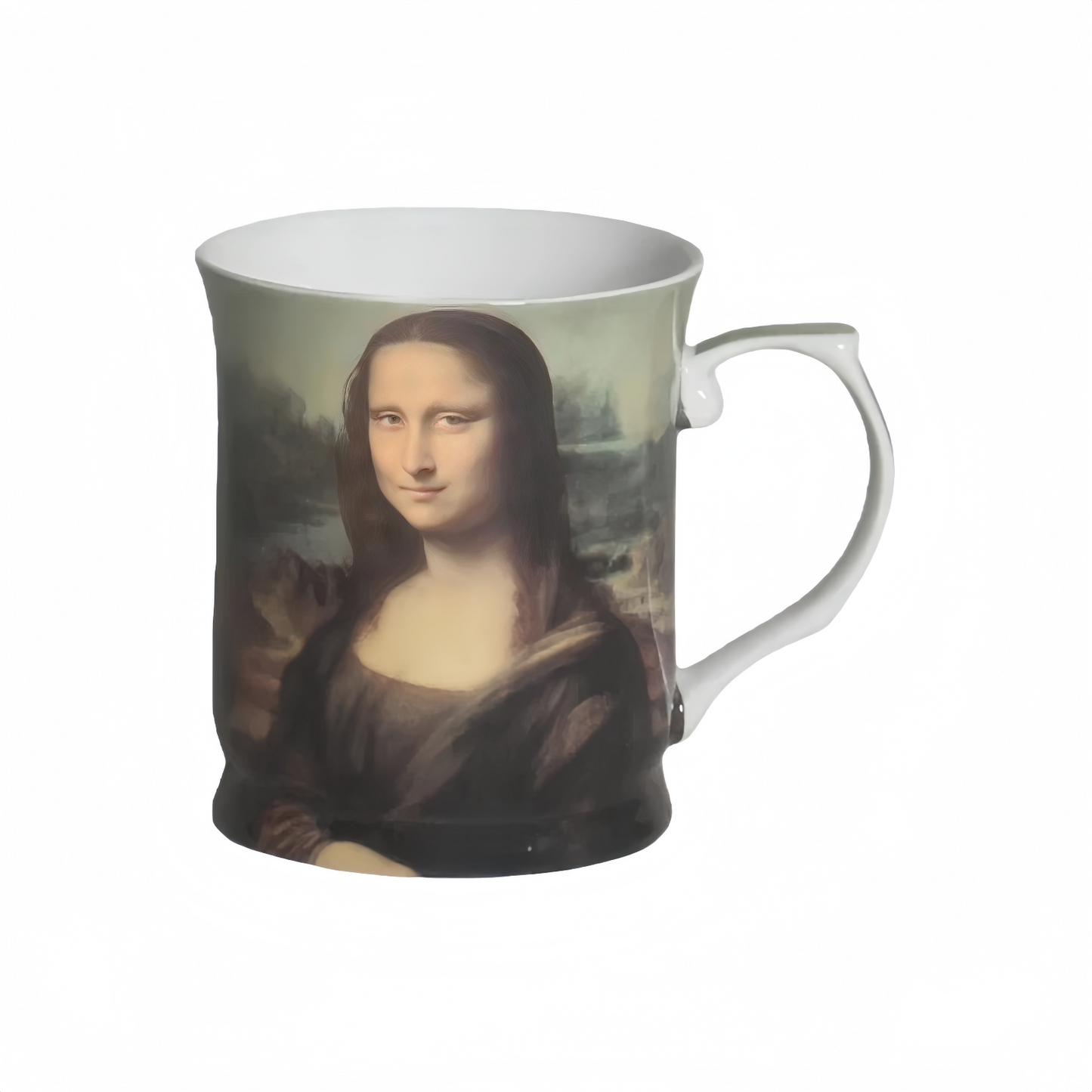 415cc Fine Porcelain Art Mug Classic Masterpiece Style Coffee Tea Cup Decor Gift # CW1696