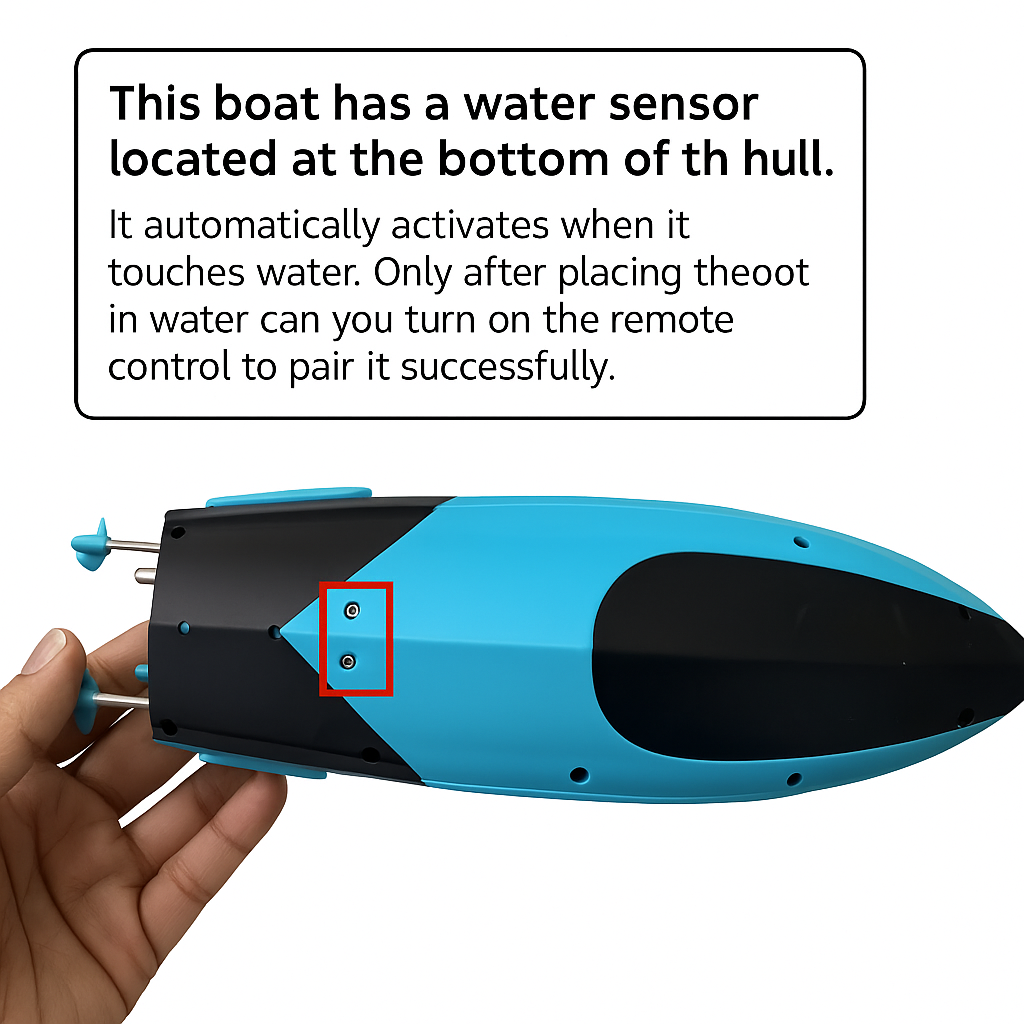 2.4GHz Waterproof S1 Long Range Wireless Remote Control High Speed Boat Toy Gift