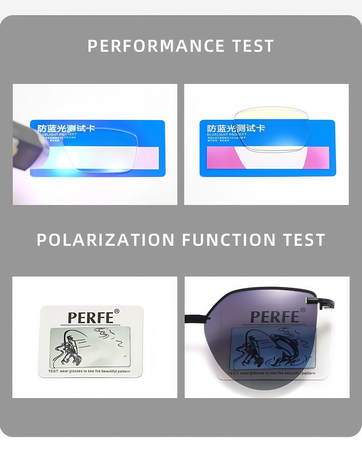 Women Cat Eye 2-in-1 Anti Blue Light UV400 Magnetic Clip-On Polarized Sunglasses # 95802