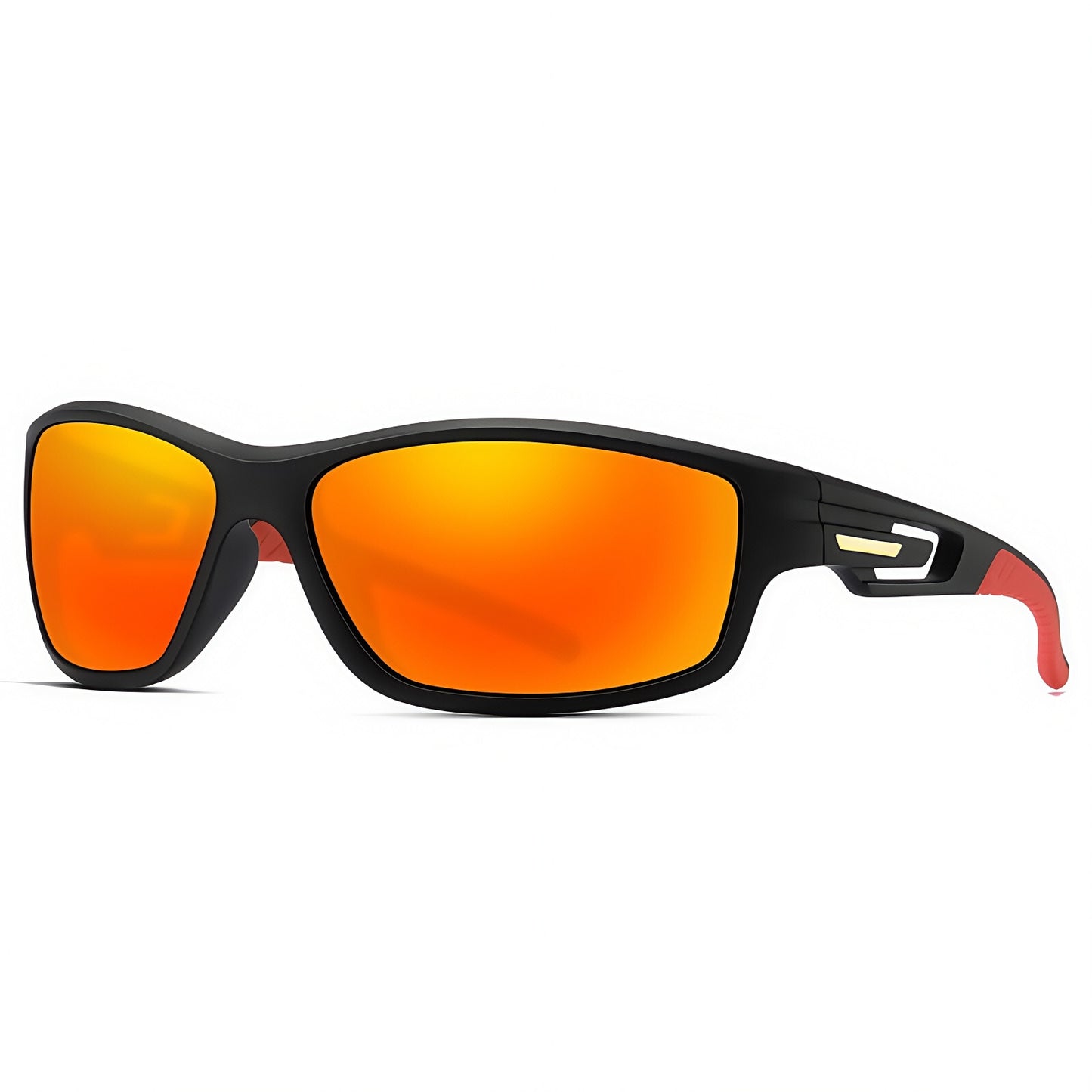 Men HD Polarized UV400 Anti-Glare Wrap Around Sports Driving Sunglasses Cycling # 201910