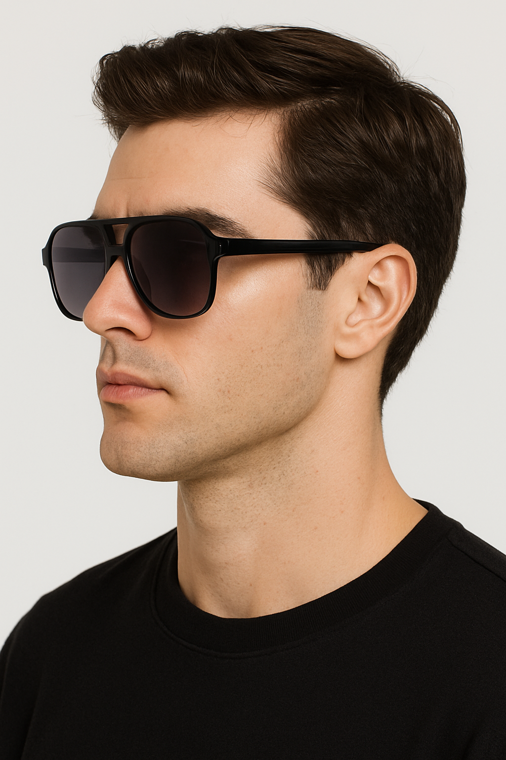 Men Anti-Glare Polarized Aviator Sunglasses UV400 Driving Fishing Sports Travel # 95144