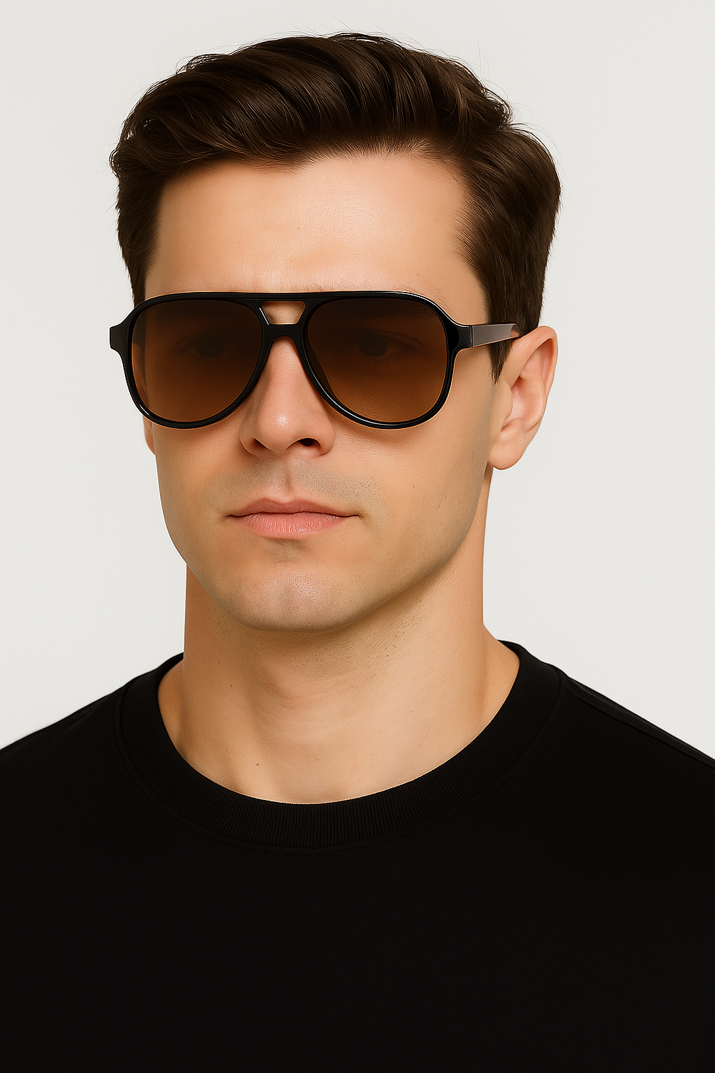 Men Anti-Glare Polarized Aviator Sunglasses UV400 Driving Fishing Sports Travel # 95144