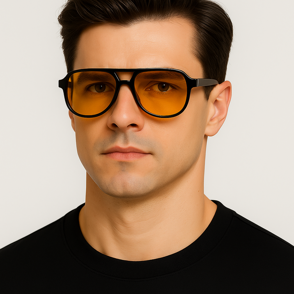 Men Anti-Glare Polarized Aviator Sunglasses UV400 Driving Fishing Sports Travel # 95144