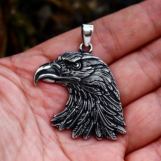 Animal Totem Pendants Symbol of Courage Independence Freedom Bald Eagle Necklace