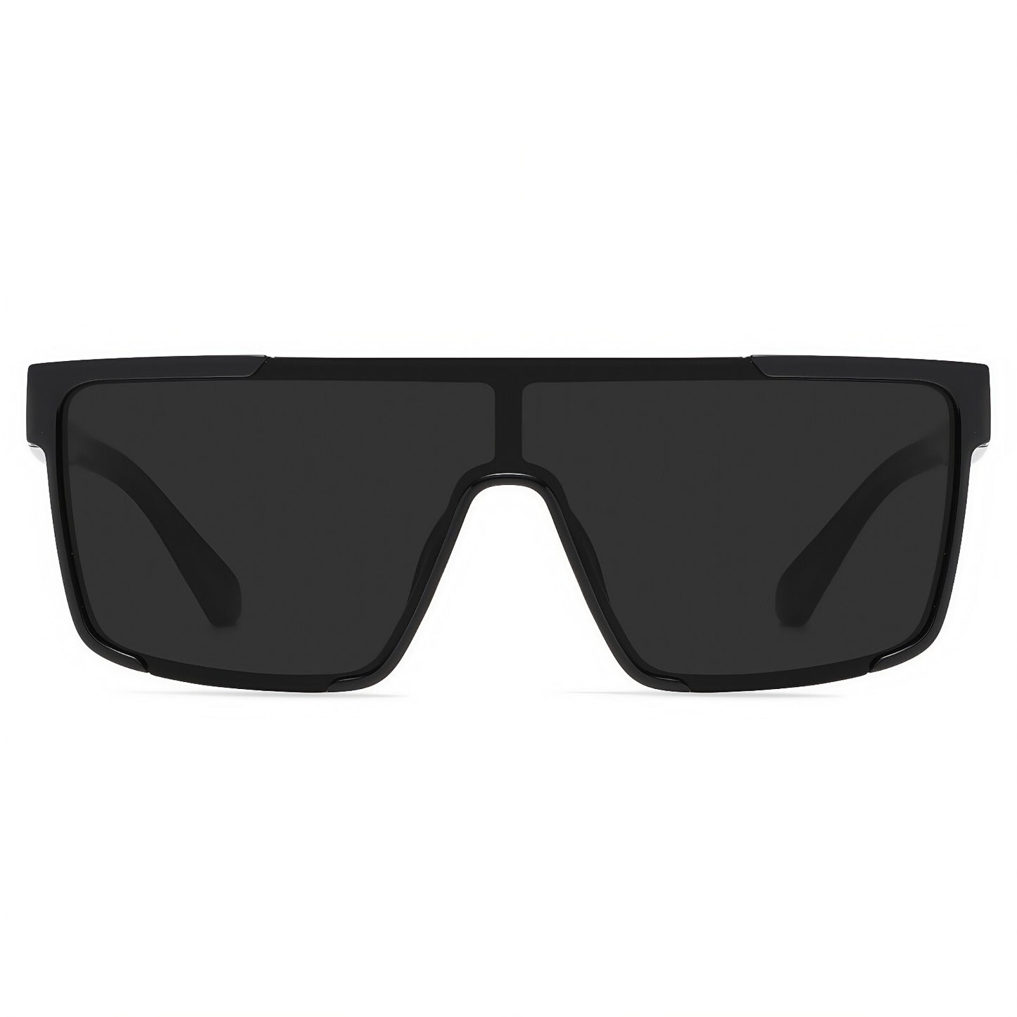 Women's Comfort Fit One-piece Shield Lens Streetwear Oversized Sports Sunglasses # TR7543