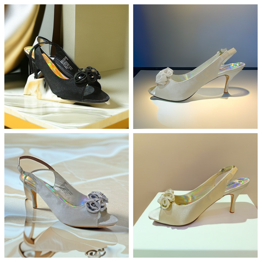 Elegant Women Shining Diamante Fish Mouth Date Evening Wedding Ball Party Shoes