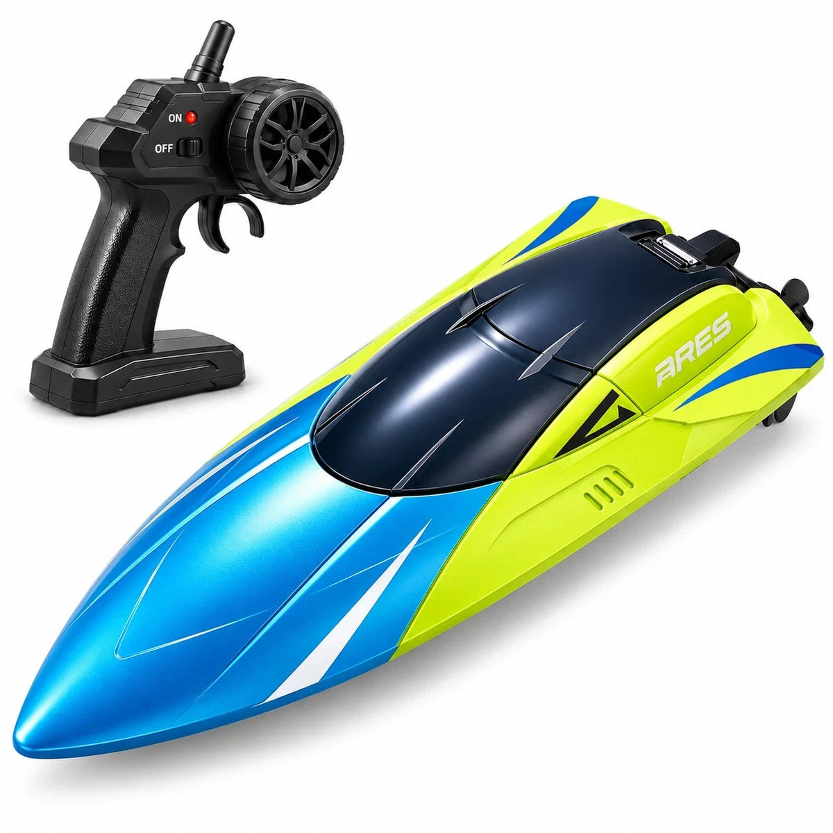 2.4GHz RC Speed Boat Remote Control Racing Yacht Dual Propeller Rechargeable AU