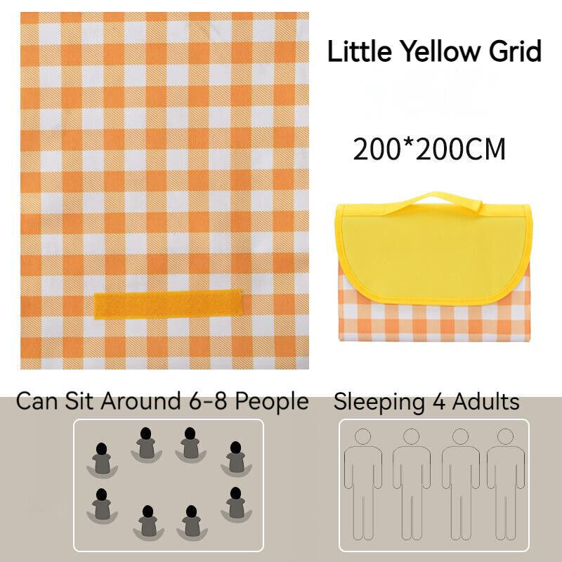 Outdoor Thickened Waterproof Portable Foldable Lawn Park Beach Party Picnic Mat