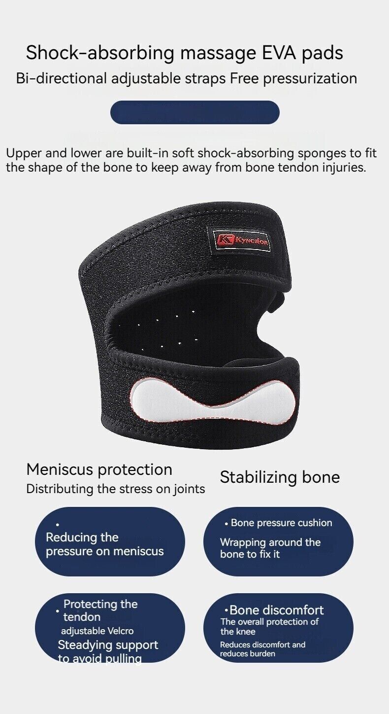 Sports Shock-absorbing Patellar Band Knee Pads Leg Guard Fitness Protective Gear