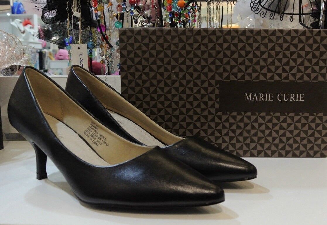 Fashion Classic Mid Heel Pumps Toe Court Work Office Women Ladys Shoes Patent