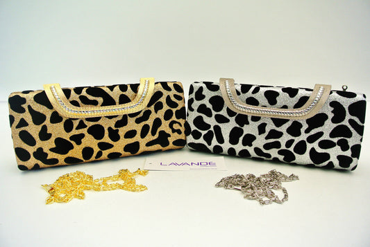 NEW FASHION LEOPARD Clutch Evening Bag Party Bag