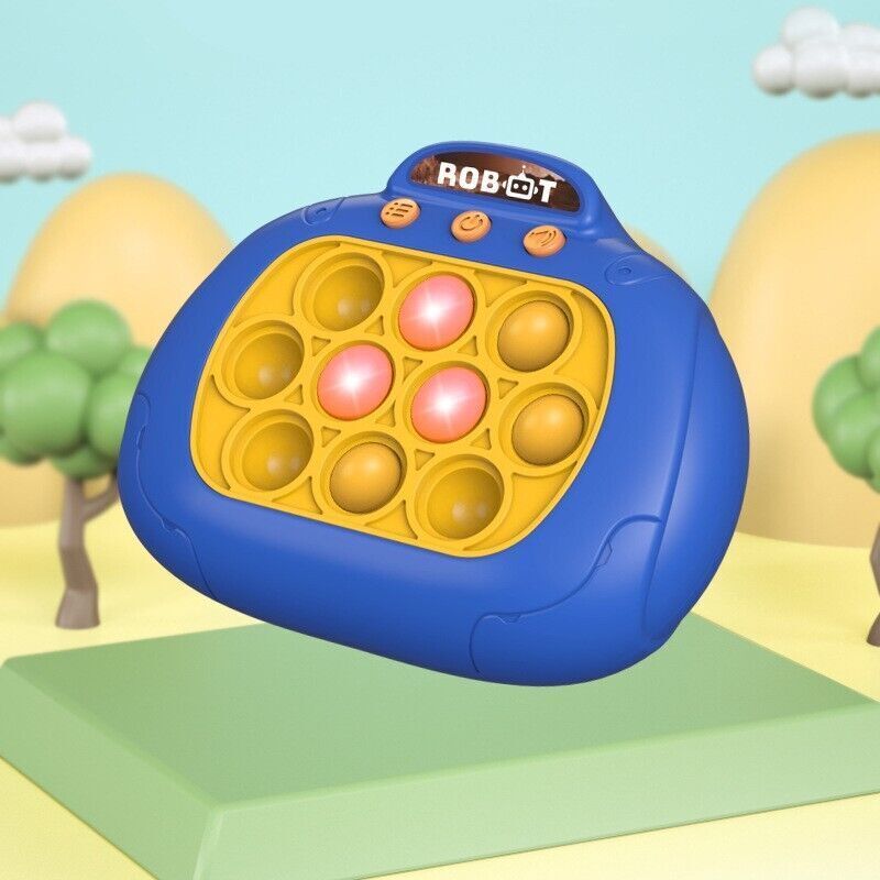 Children Decompression Finger Speed Push Educational Toys Gift Sound Light Game