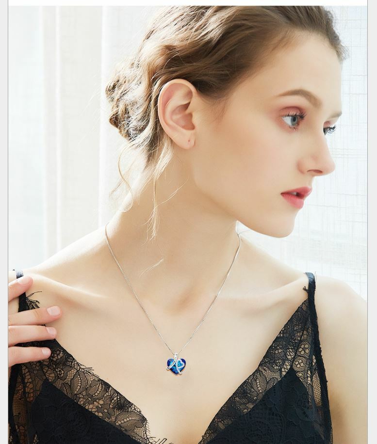 New Women Rhinestone Chain Crystal Necklace Pendant mother Fashion Jewelry MOM