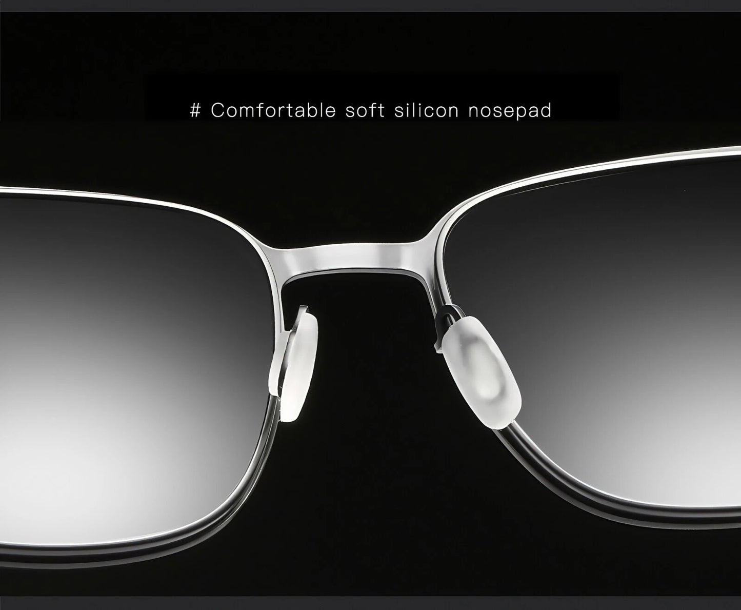 Men's Anti-Glare Square Driving Outdoor Travel Daily UV400 Polarized Sunglasses # 0864