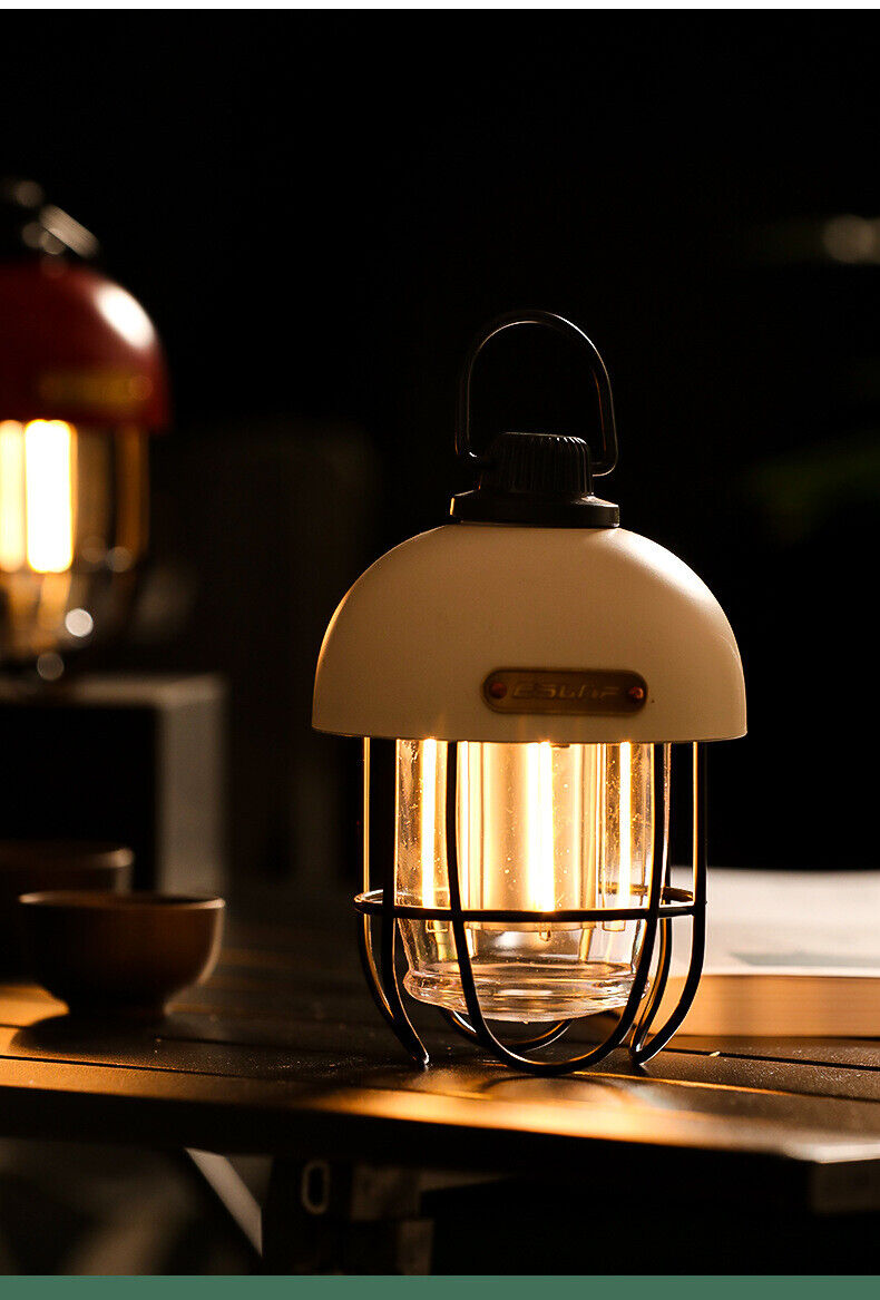 New USB Rechargeable Portable Outdoor Camping Lantern Tent Travel Light