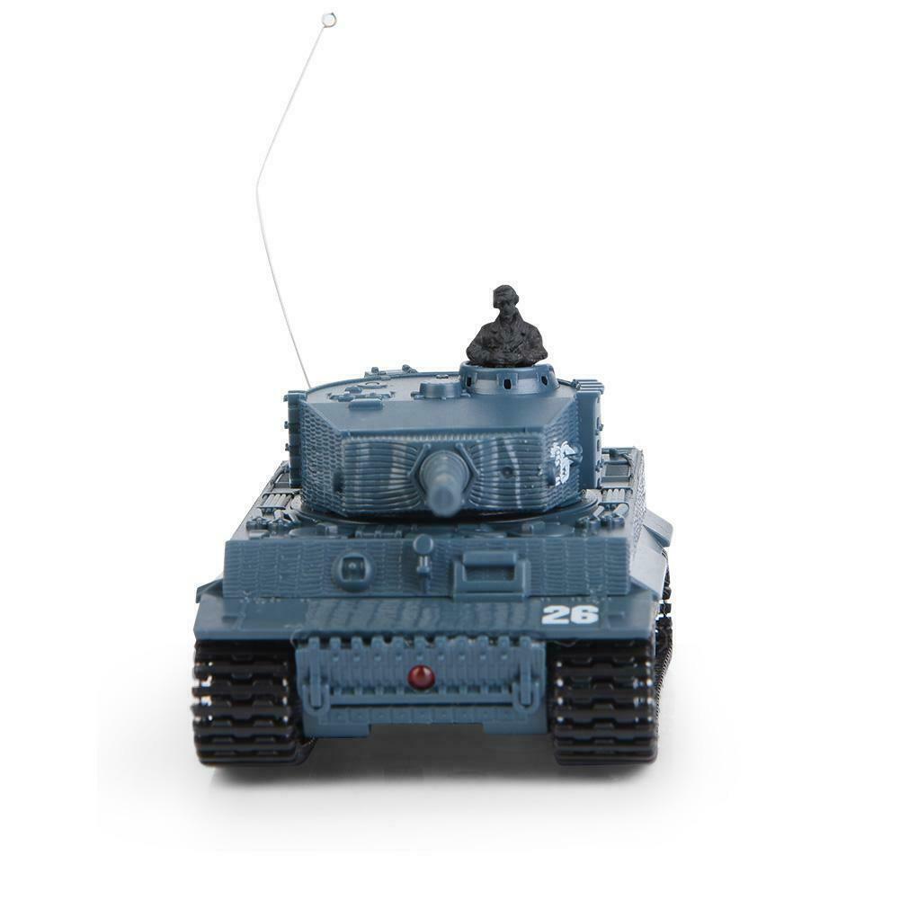 Kid Boy Toy Gift Remote Control Scale Tiger High Simulation Speed Mini RC Tank