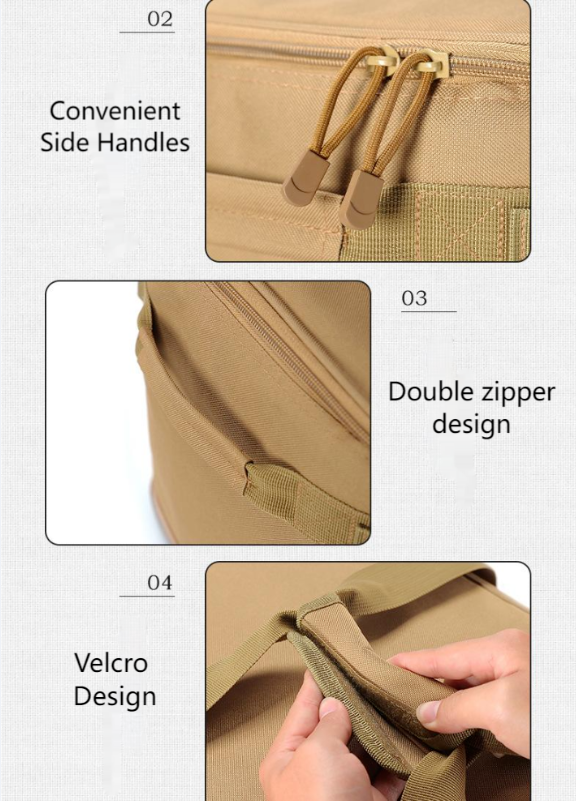 Waterproof Outdoor Portable Foldable Large Capacity Storage Picnic Camping Bag