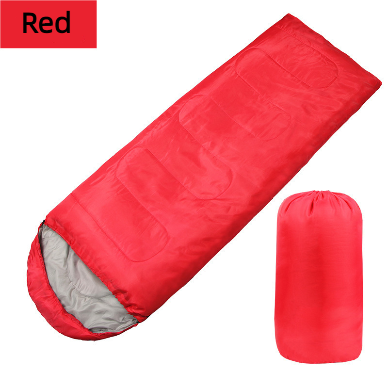 Adult Outdoor Camping Travel Thickened With Hat Cotton Winter Sleeping Bag
