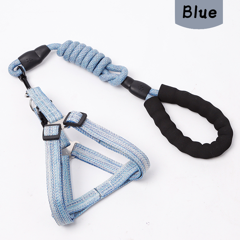 Pet Dog Cat Lead Harness Leash Vest Collar Safe Walking Control Outdoor