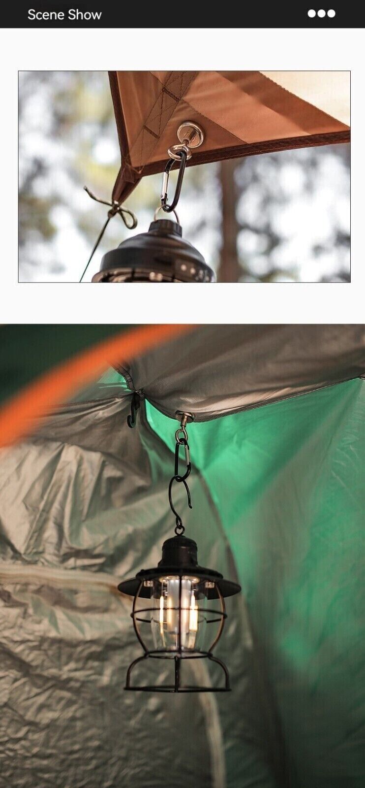 Outdoor Magnet Hooks Magnetic Camp Light Hanging Canopy Tent Hiking Buckles