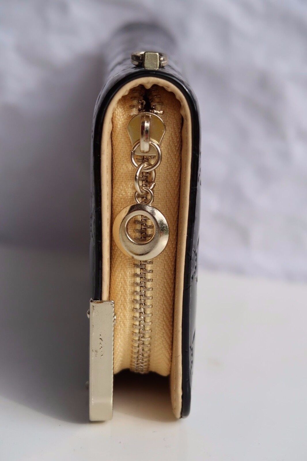 NEW Women Fashion Patent Wallet Zip Around Case Purse Wallet Lady clutch GIFT