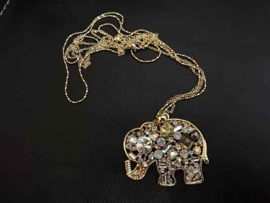 New Women Rhinestone Chain Crystal Necklace Pendant Lady's Fashion Jewelry