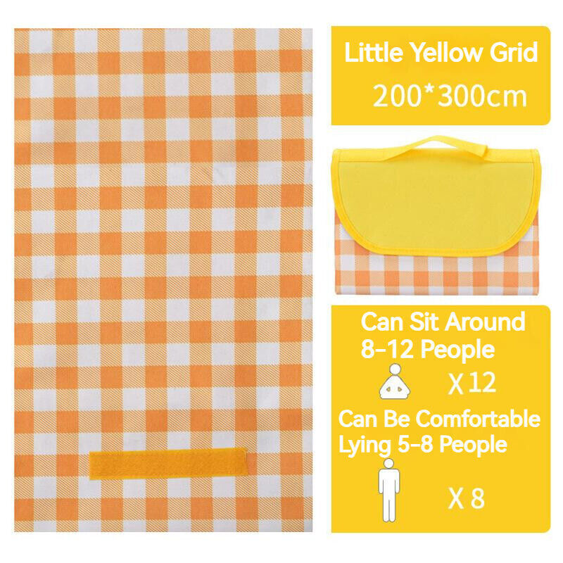 Outdoor Thickened Waterproof Portable Foldable Lawn Park Beach Party Picnic Mat