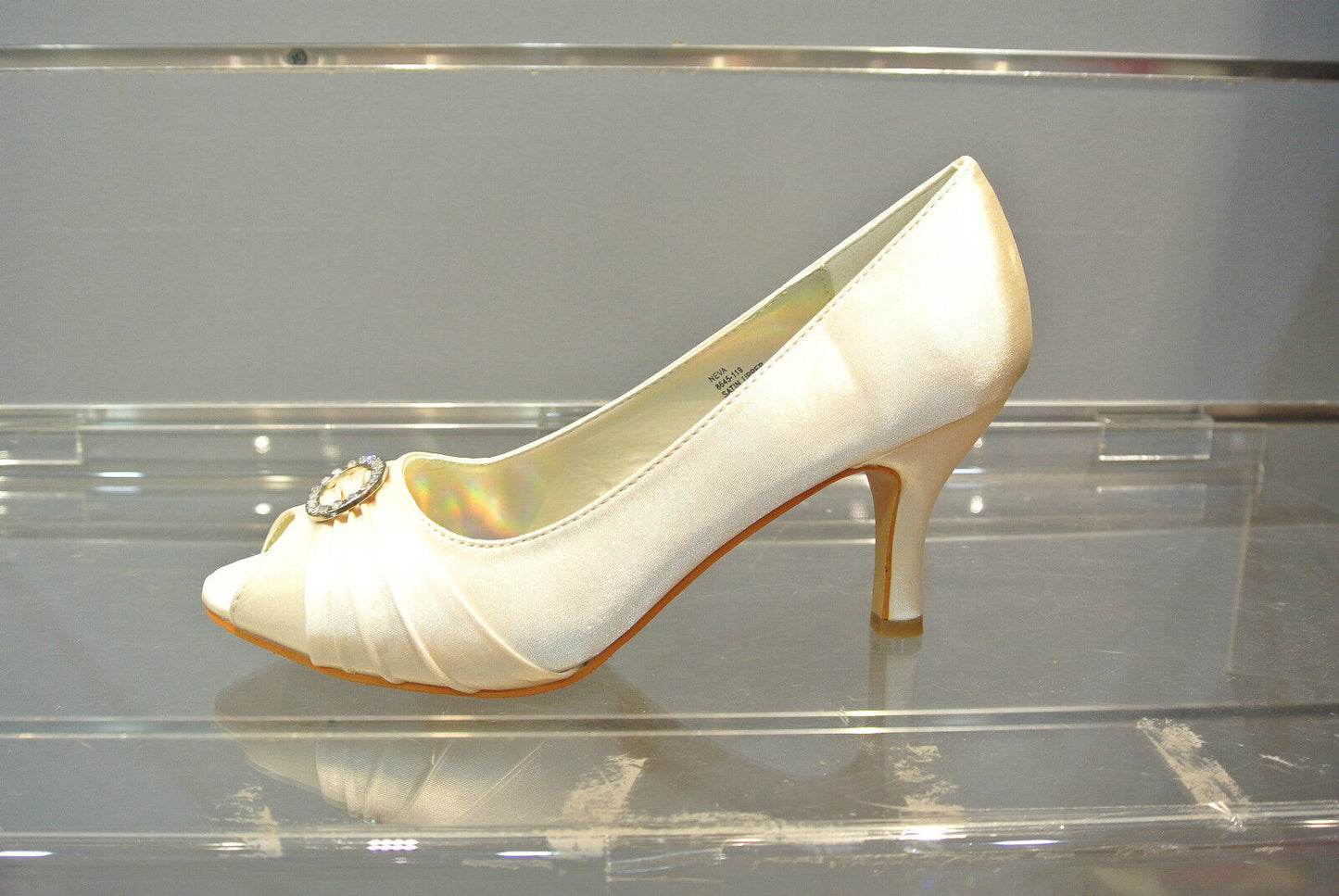 Fashion New Quality Women Shining Diamante Evening Wedding Ball High Heel Shoes