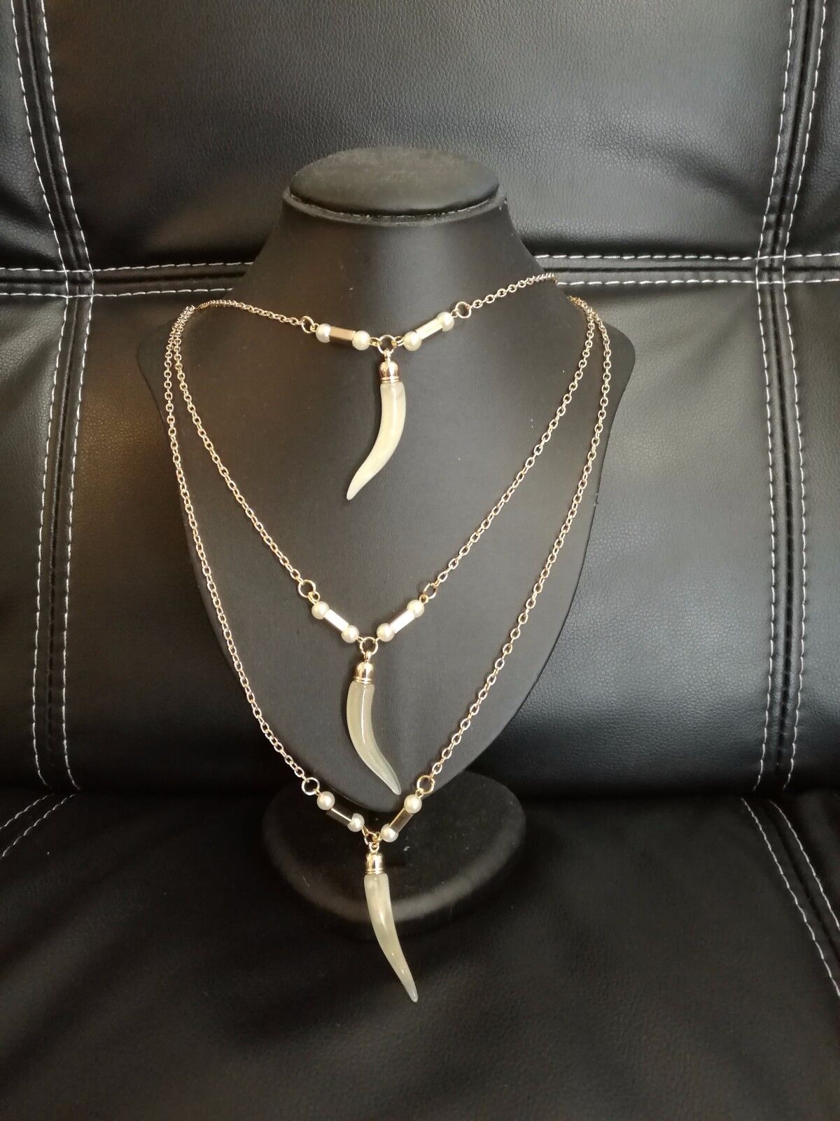 New Elegant Women Gold Choker Statement Bib Chain Pendant Necklace crystal gift