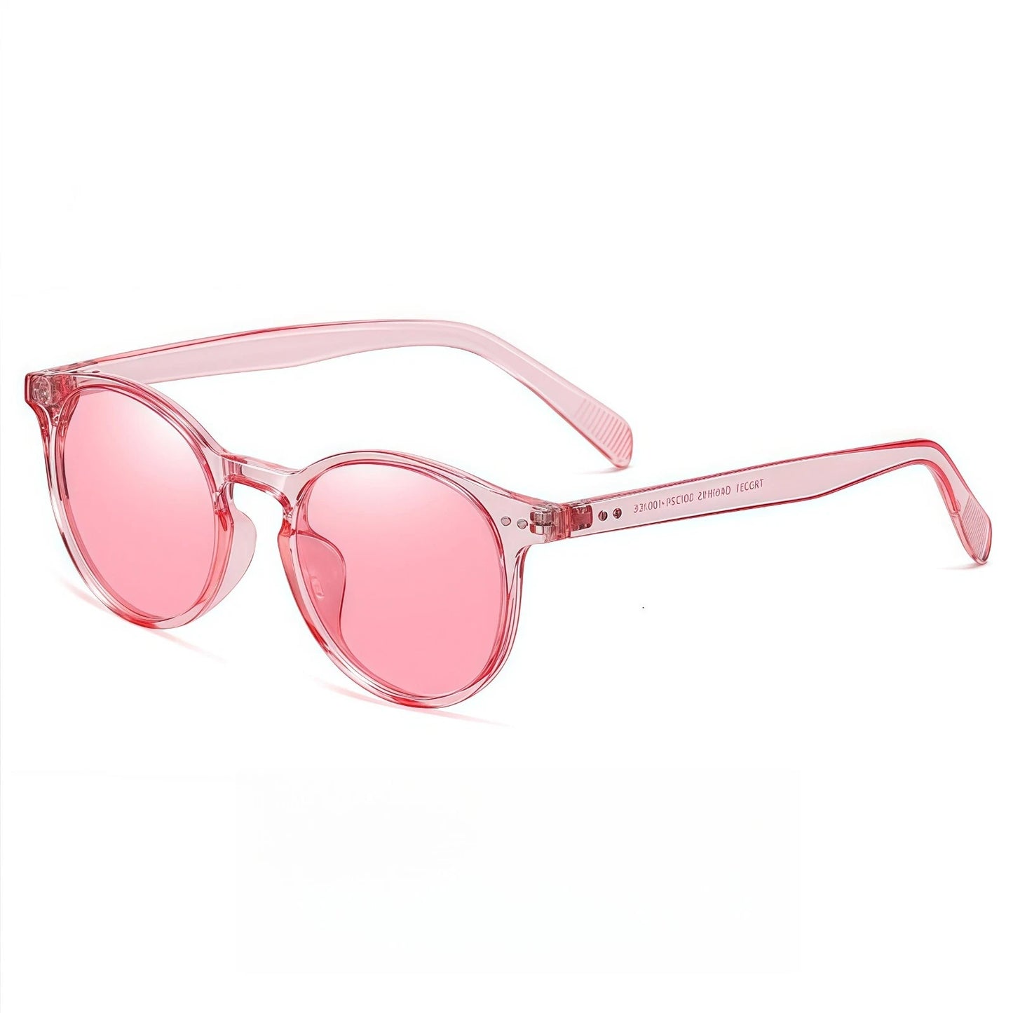 Women Lightweight Polarized Beach Round Driving Sunglasses UV400 Anti-Glare Lens # 3331