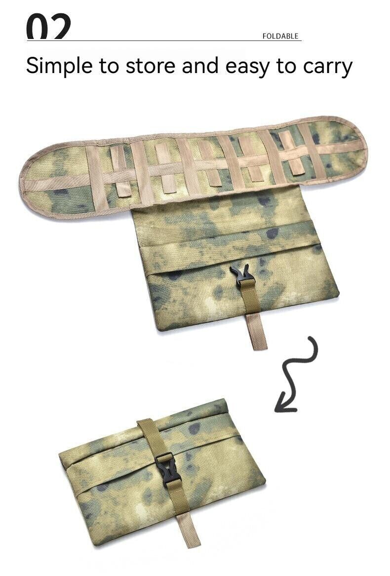 Outdoor Camping Portable Multifunctional Tool Hanging Cutlery Holder Storage Bag