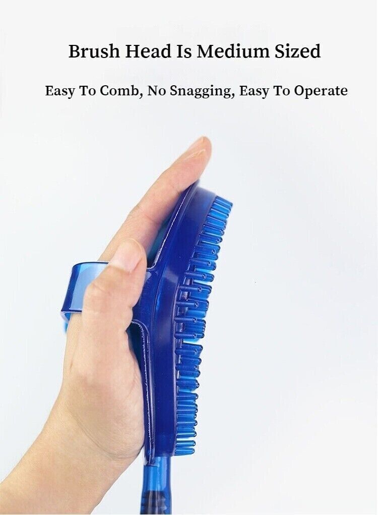 Pet Cleaning Massage Brush Silicone Bathing Spray Glove Oval Shape Shower Tool