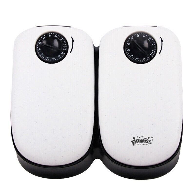 Pet Dog Cat Automatic Open Lid Feeder Intelligent Feeding Machine Food Dispenser