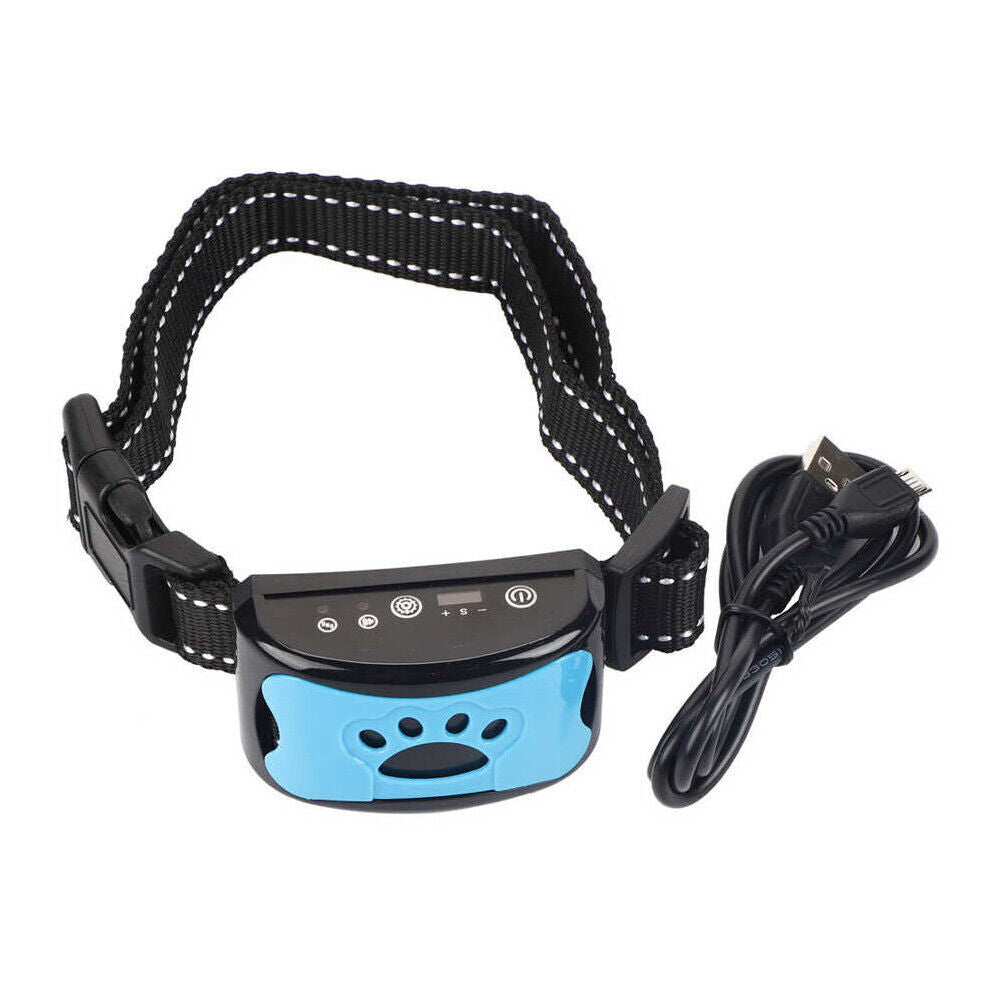 Waterproof Auto Anti Bark Dog Collar Stop Barking No-Shock Trainer Rechargeable