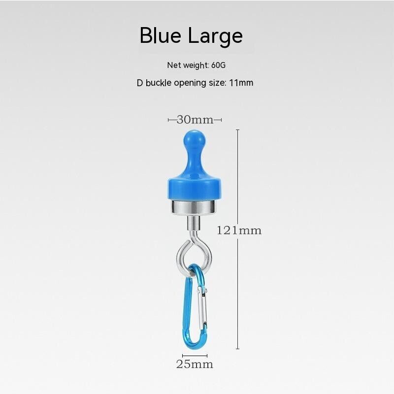 Outdoor Magnet Hooks Magnetic Camp Light Hanging Canopy Tent Hiking Buckles